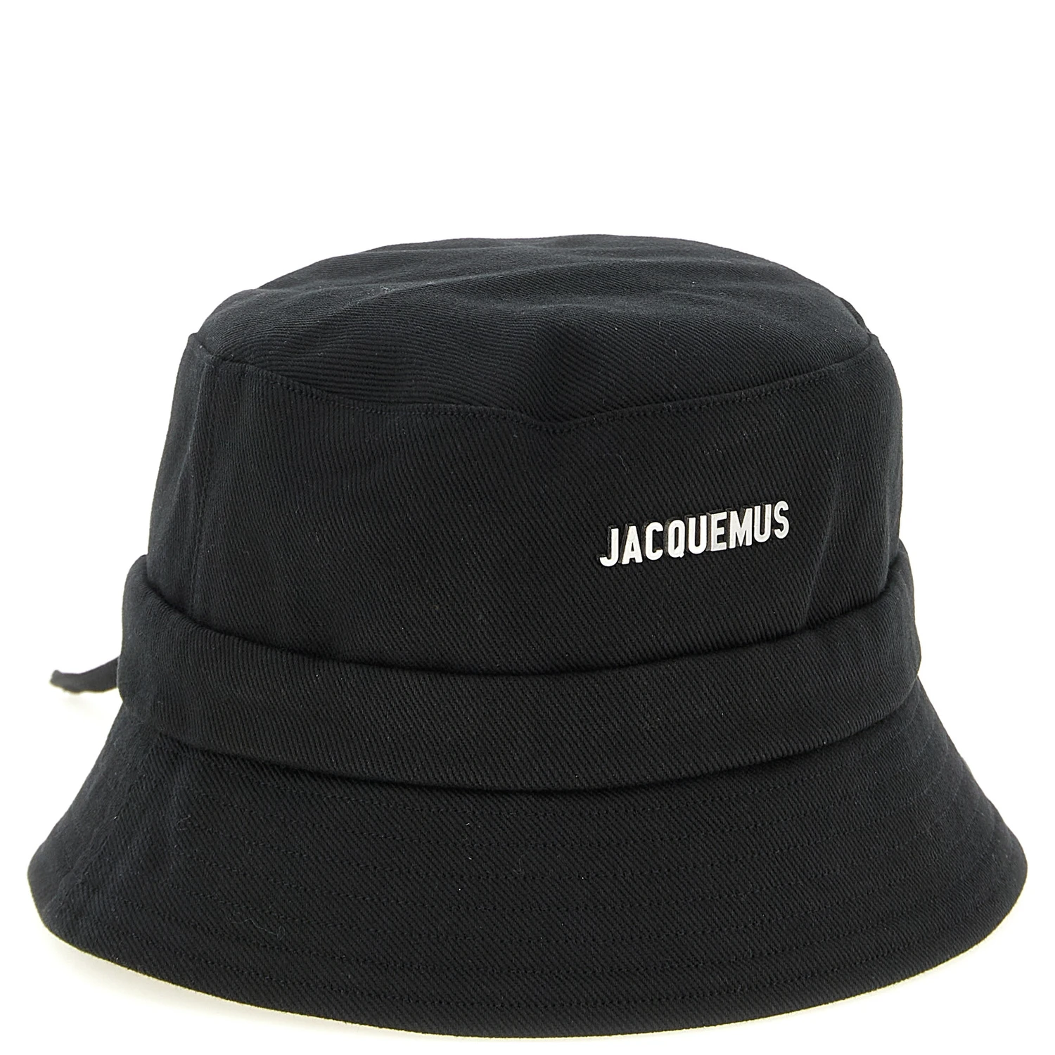 Black Cotton Bucket Hat