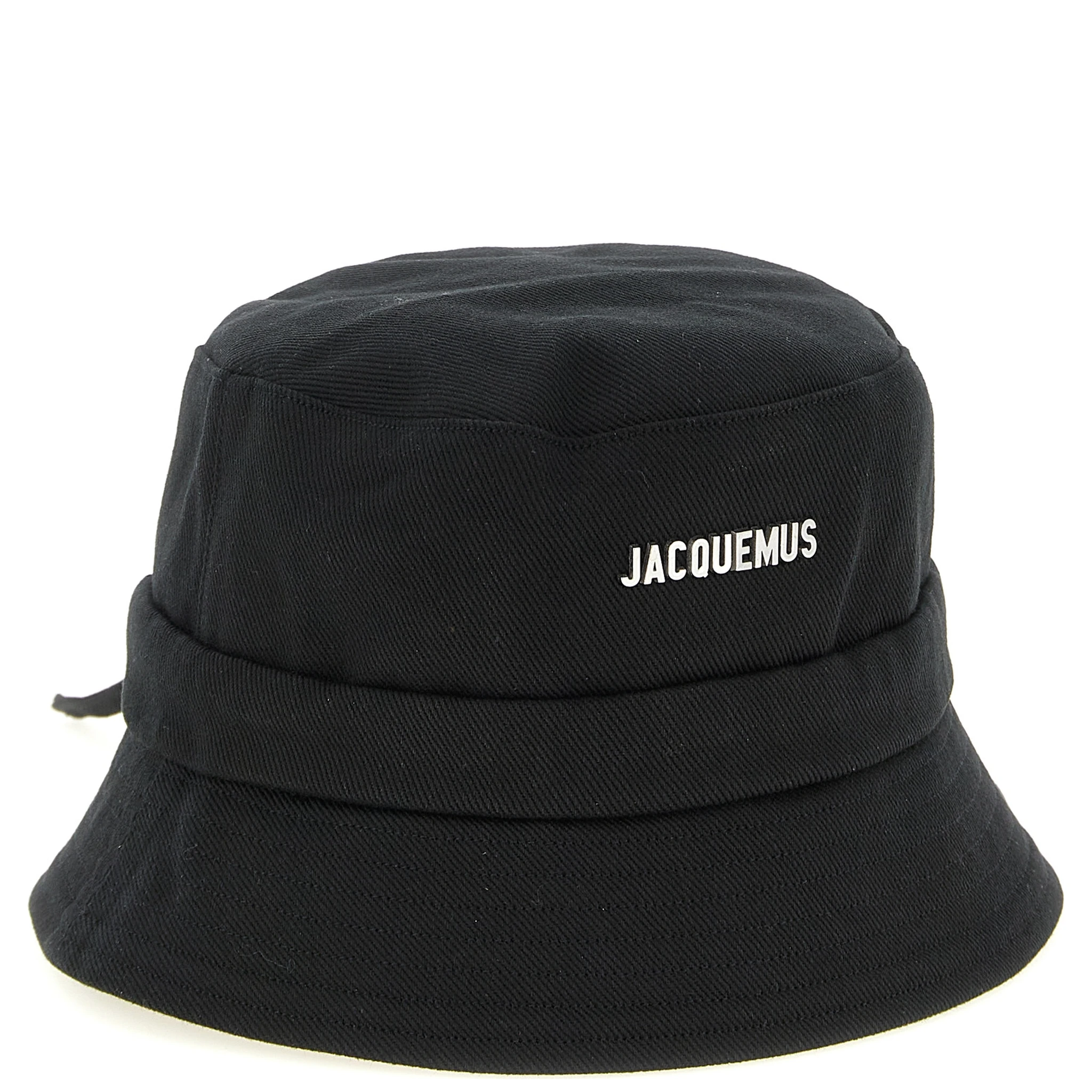 Black Cotton Bucket Hat