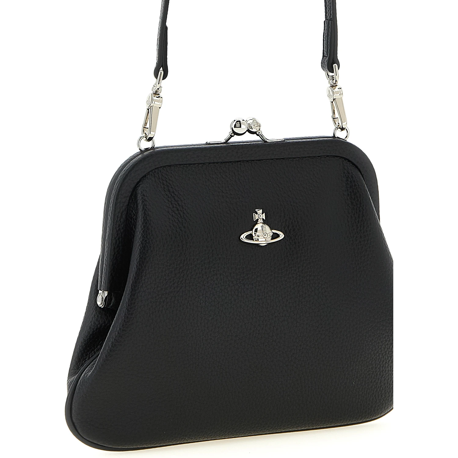 Black Polyethylene Clutch Bag