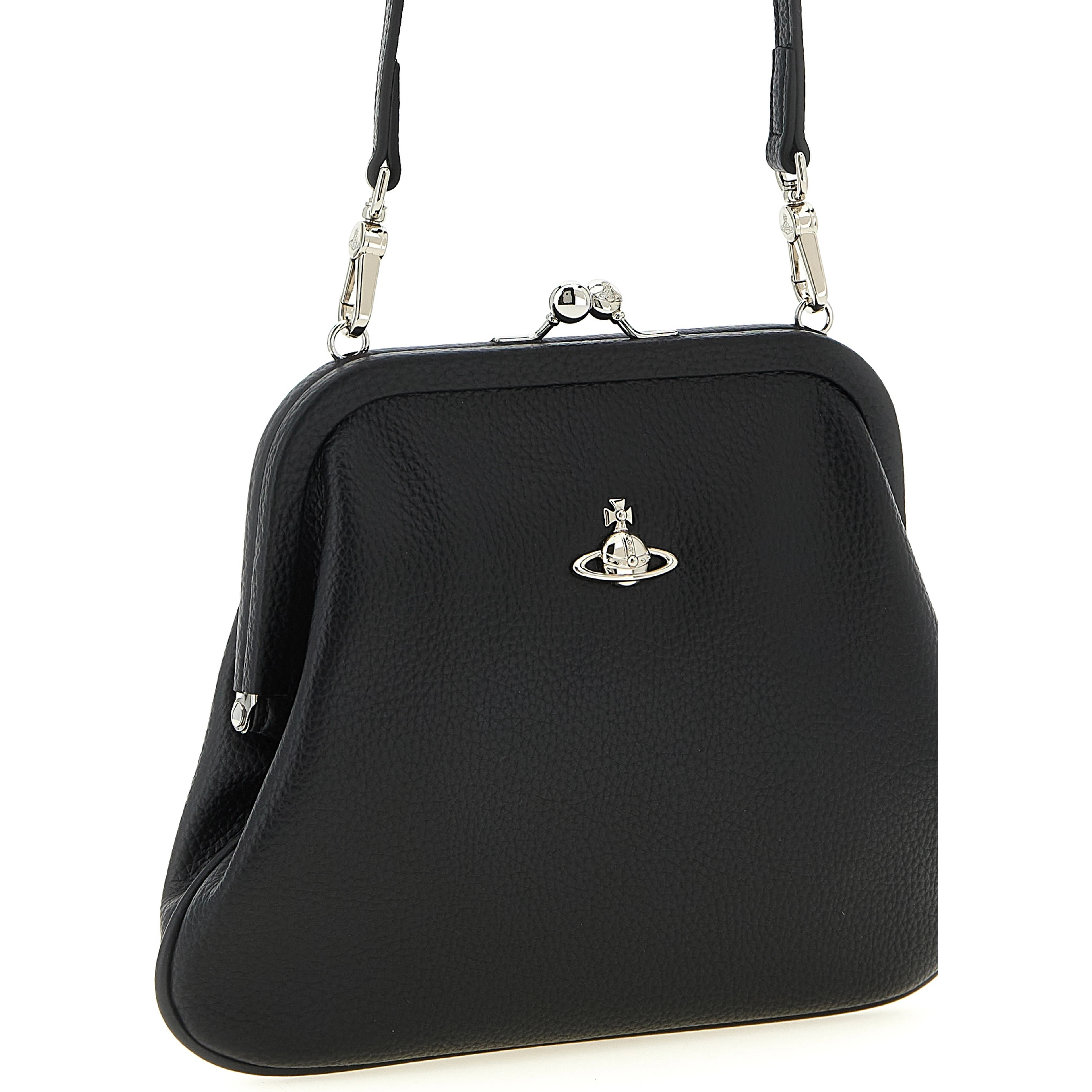 Black Polyethylene Clutch Bag