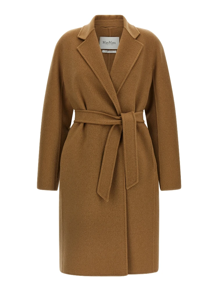 Beige Cashmere Coat