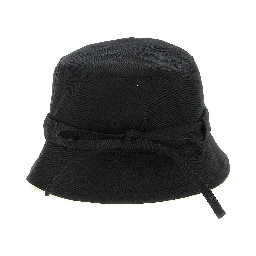 Black Cotton Bucket Hat