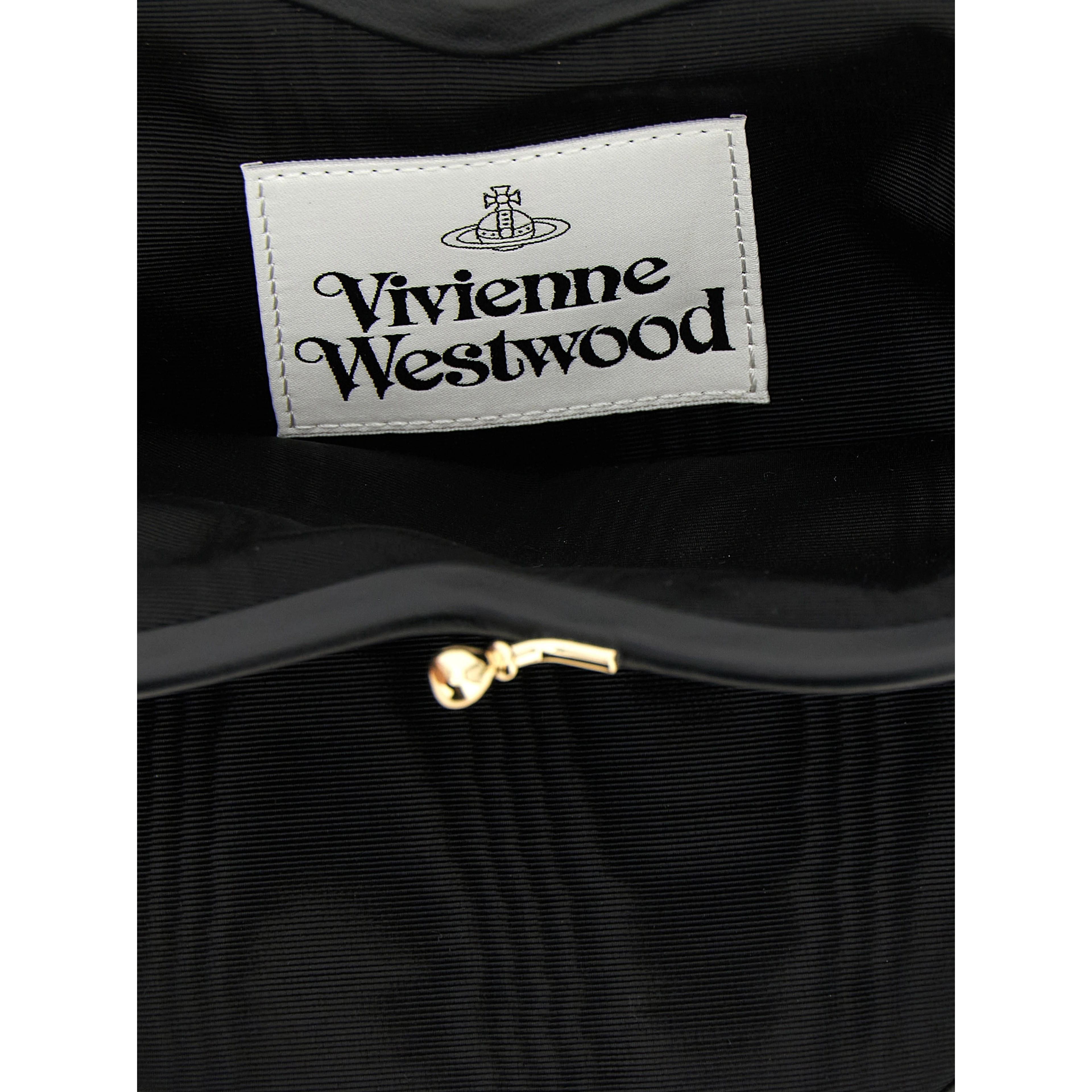 Black Viscose Handbag