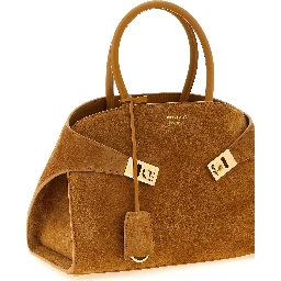 Beige Goatskin Handbag