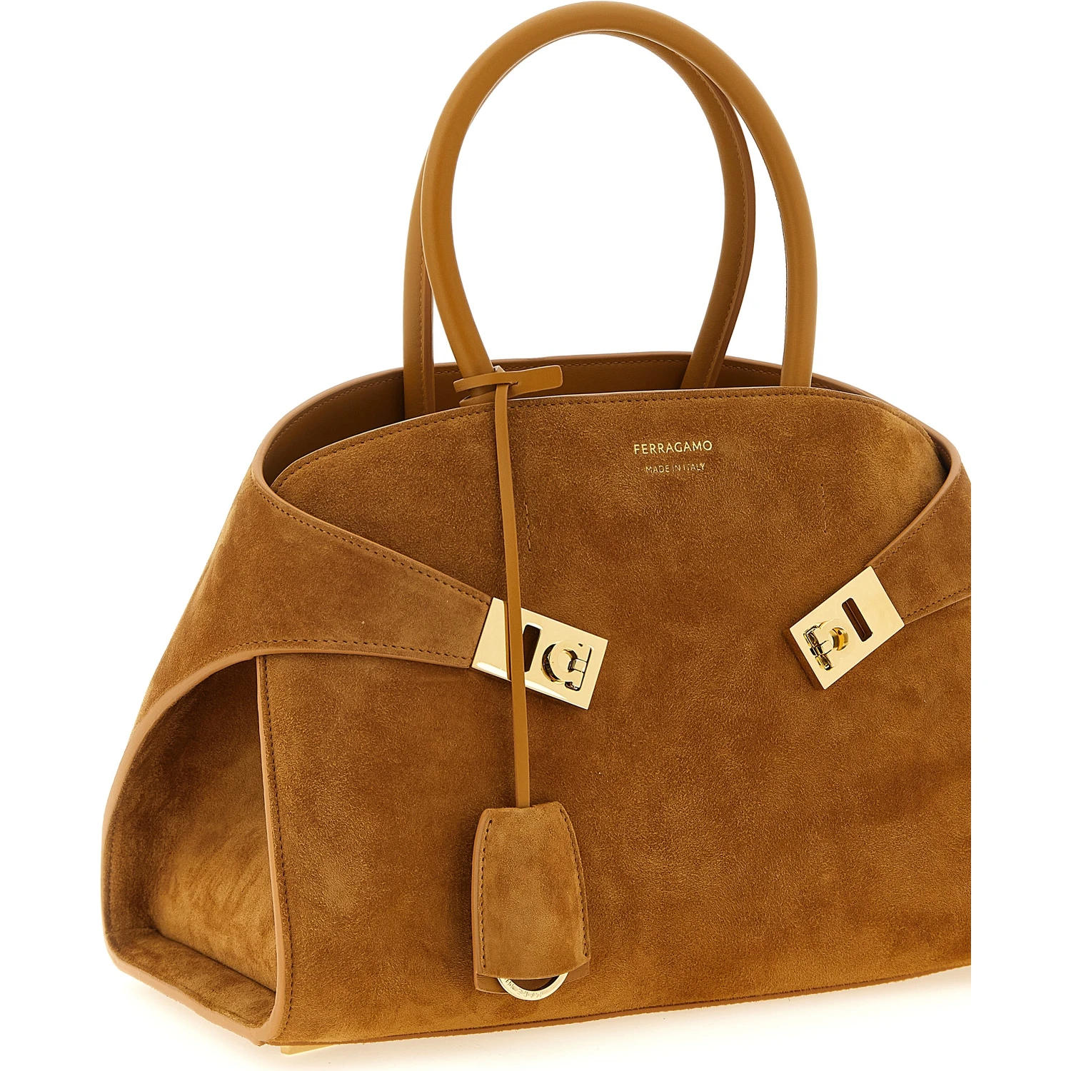 Beige Goatskin Handbag