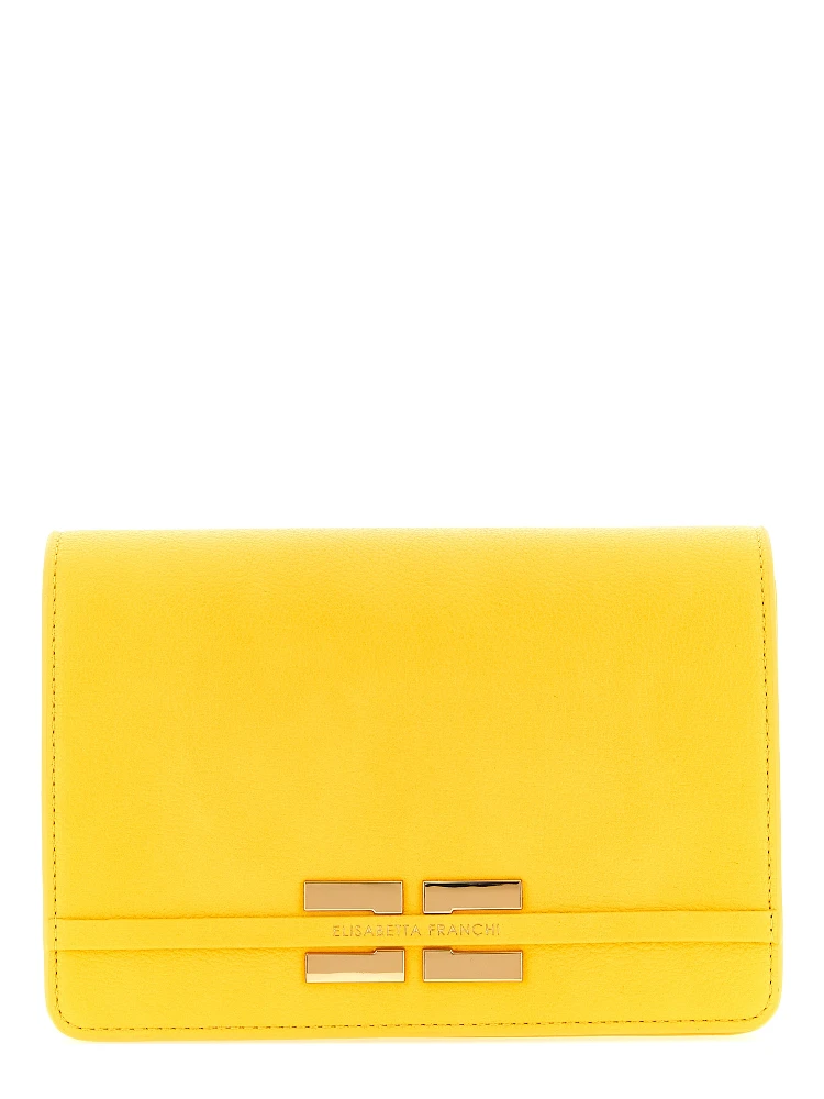 Bicolor Polyester Crossbody Bag