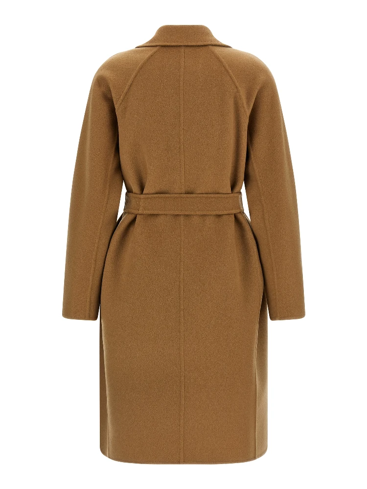 Beige Cashmere Coat alternative
