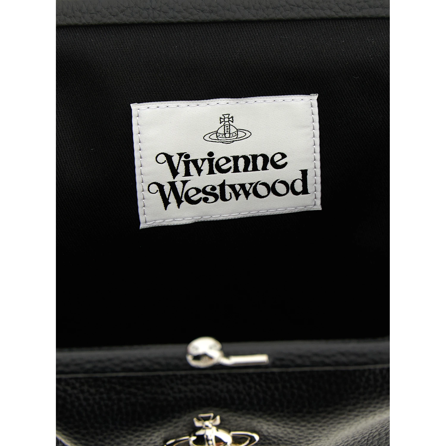 Black Polyethylene Clutch Bag