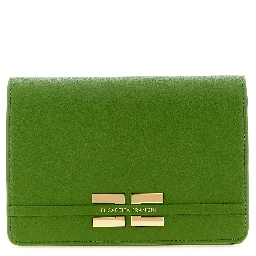Bicolor Polyester Crossbody Bag