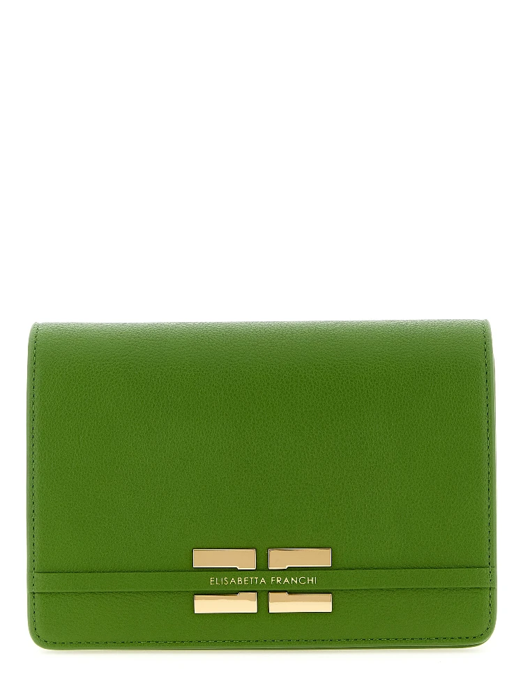 Bicolor Polyester Crossbody Bag