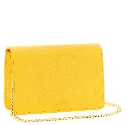 Bicolor Polyester Crossbody Bag