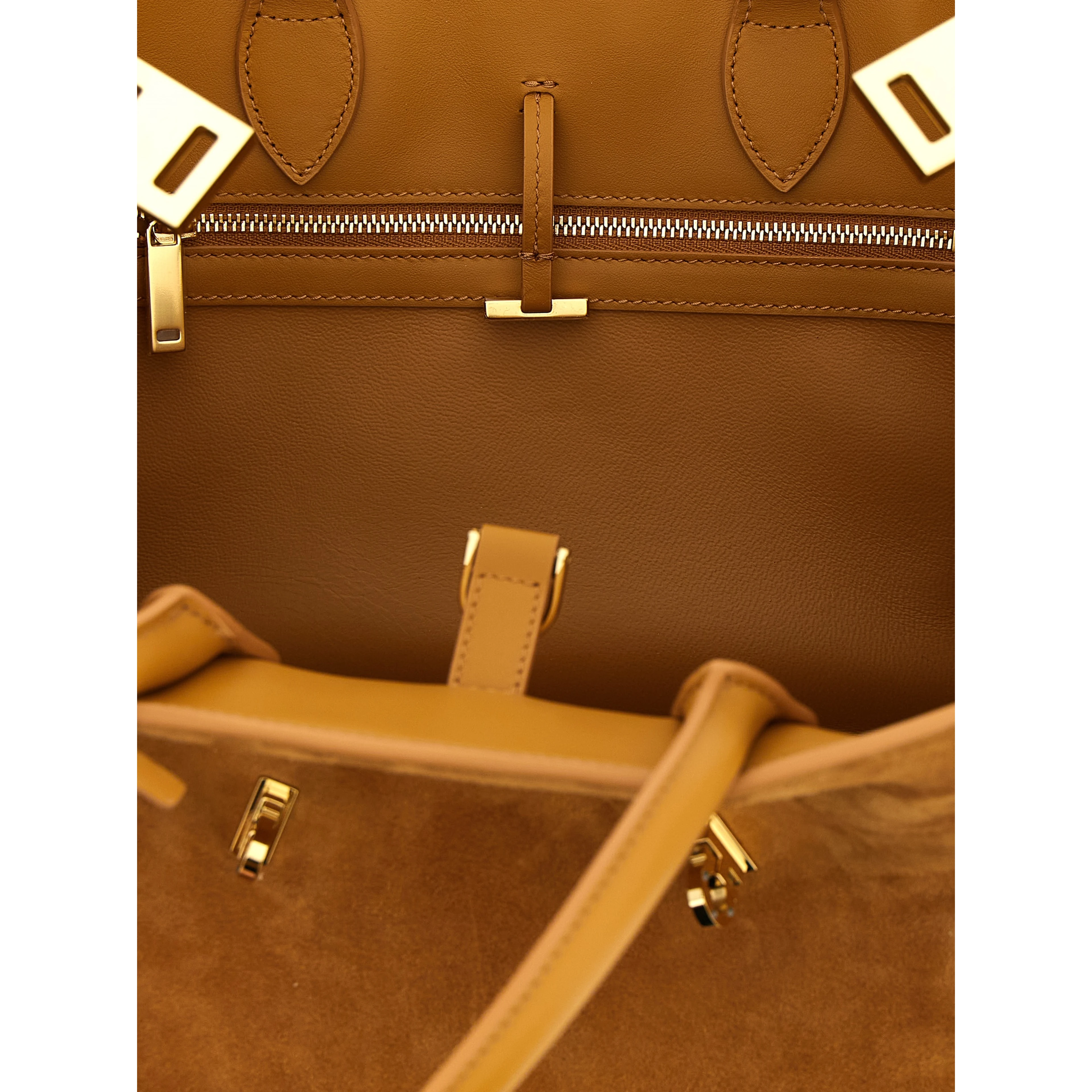 Beige Goatskin Handbag