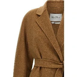 Beige Cashmere Coat