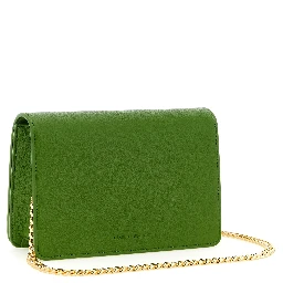 Bicolor Polyester Crossbody Bag