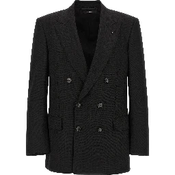 Black Wool Blazer