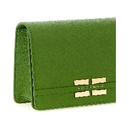 Bicolor Polyester Crossbody Bag