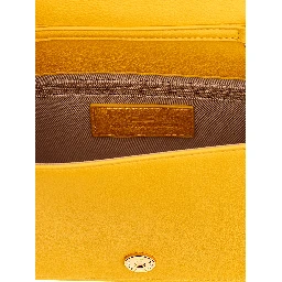 Bicolor Polyester Crossbody Bag