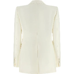 White Wool Blazer