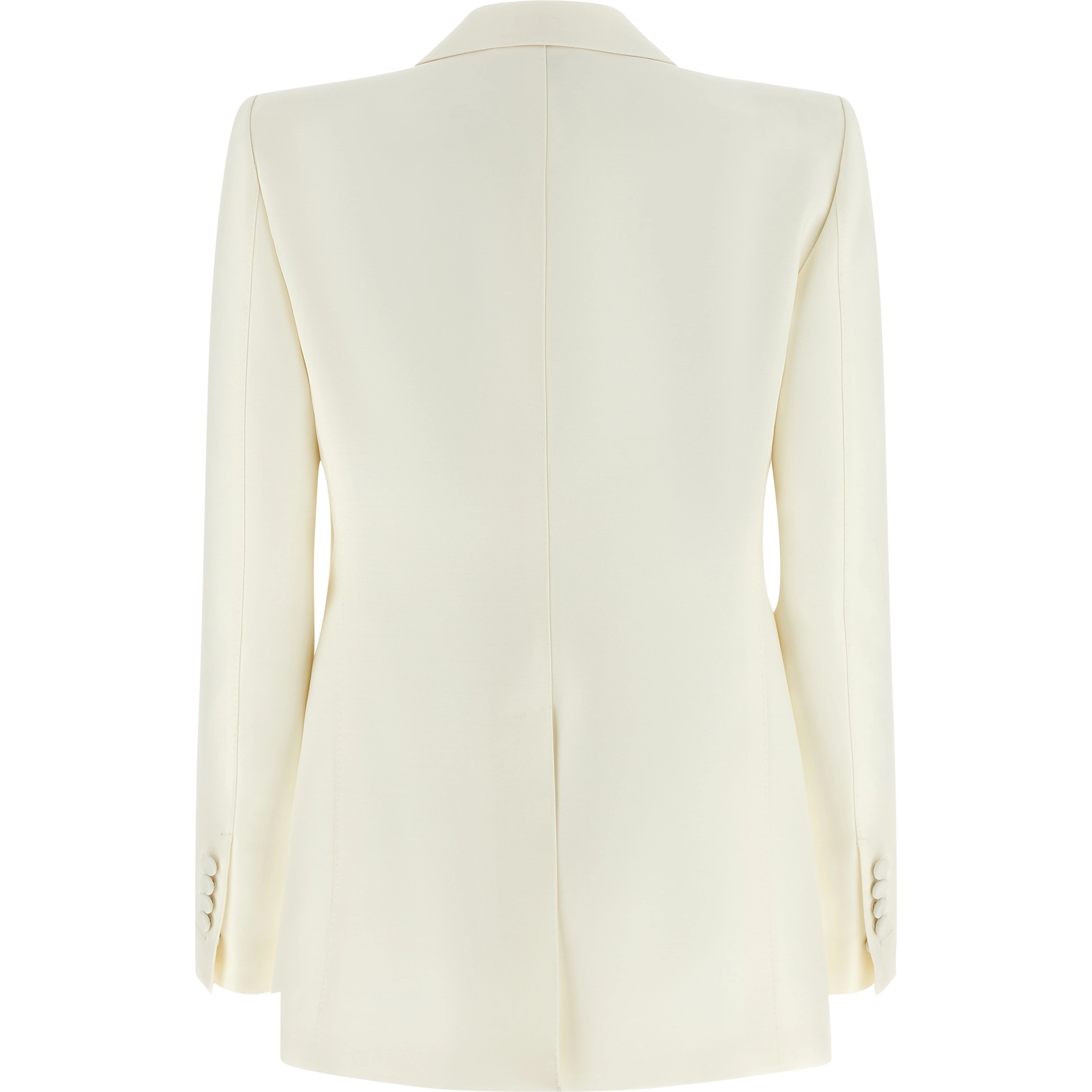 White Wool Blazer