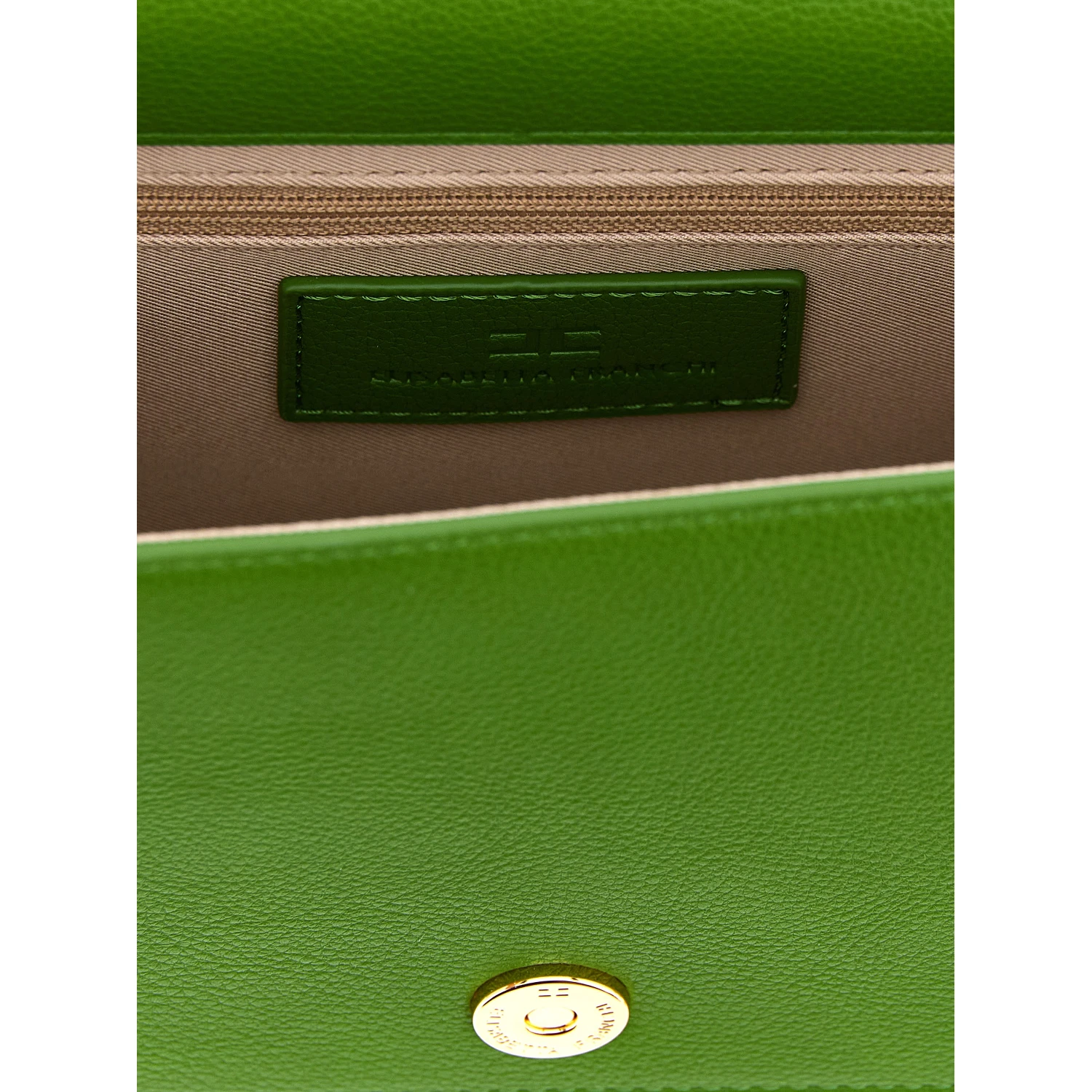 Bicolor Polyester Crossbody Bag