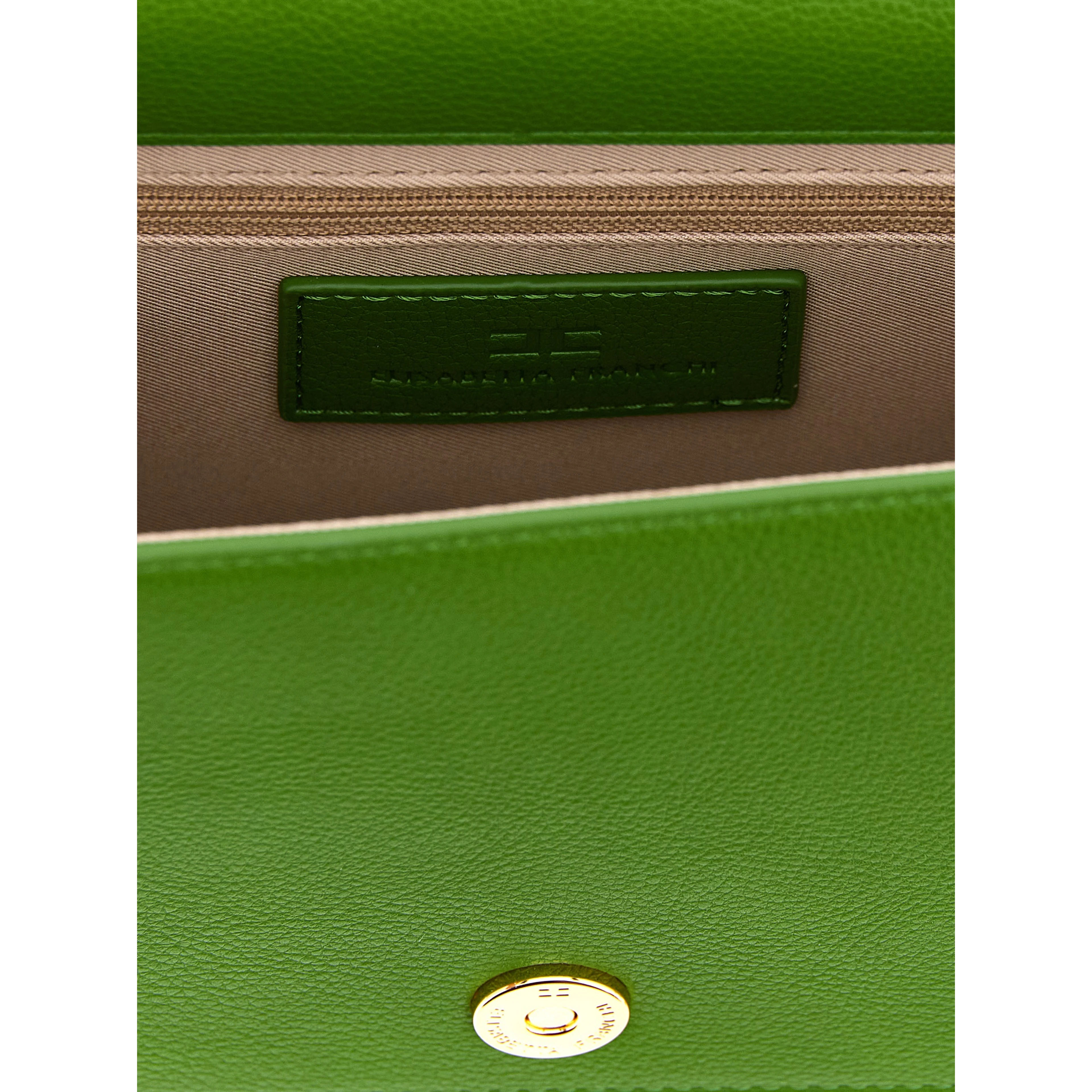 Bicolor Polyester Crossbody Bag