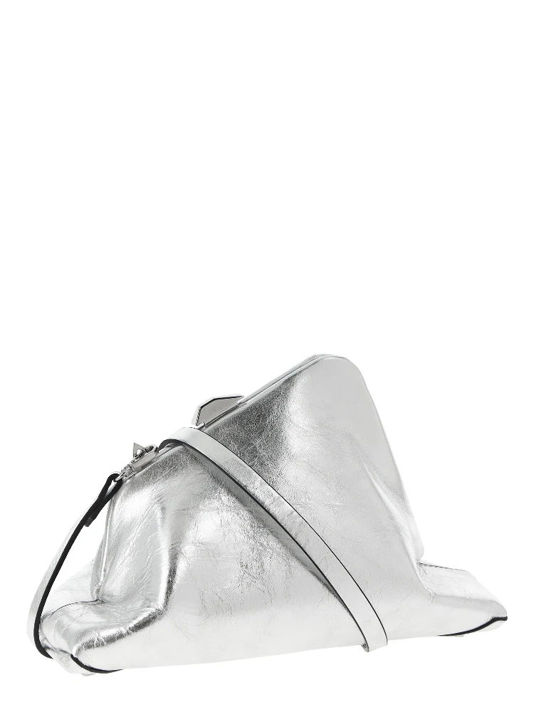 Silver Calfskin Clutch Bag alternative