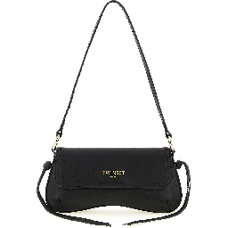 Black Leather Shoulder Bag