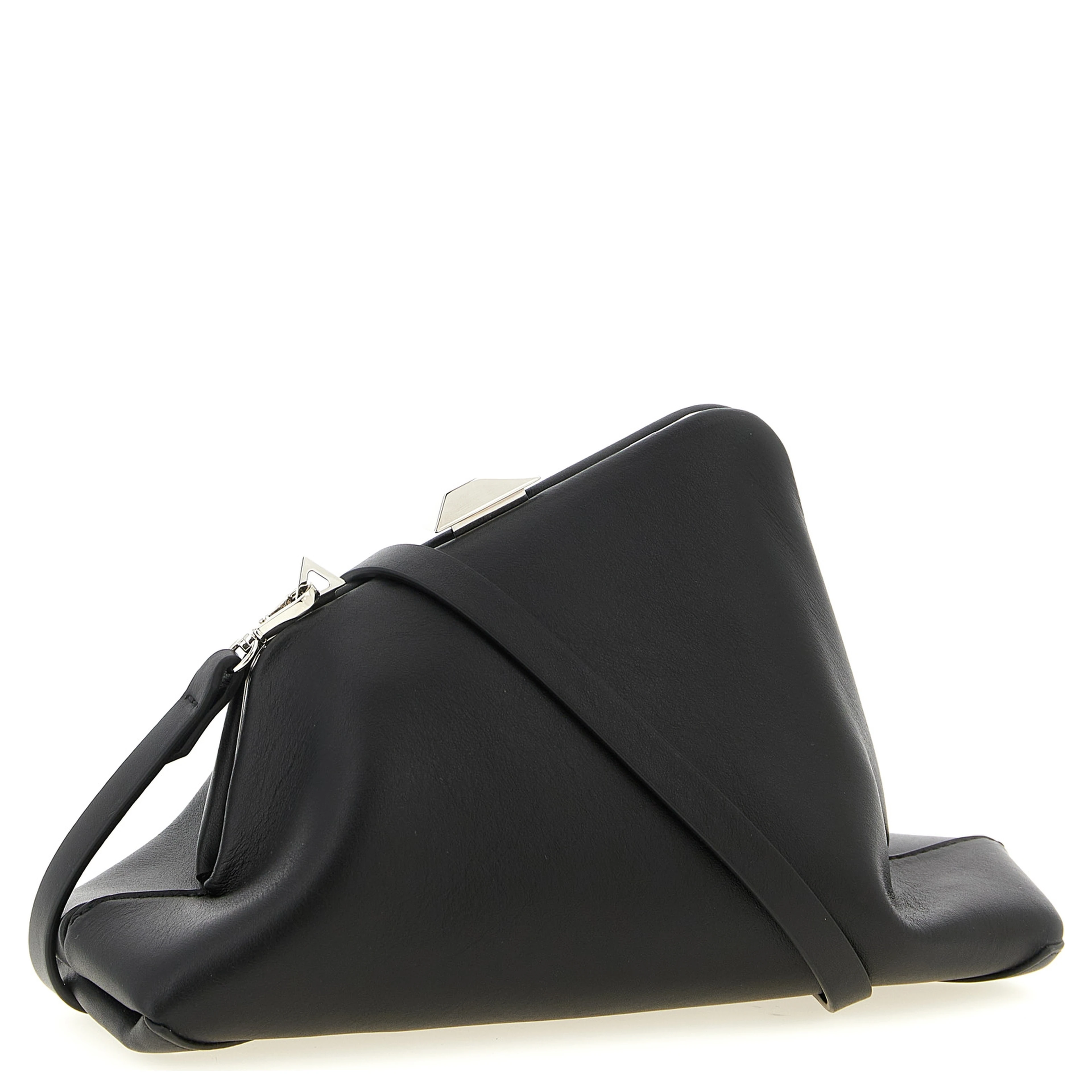 Black Calfskin Clutch Bag