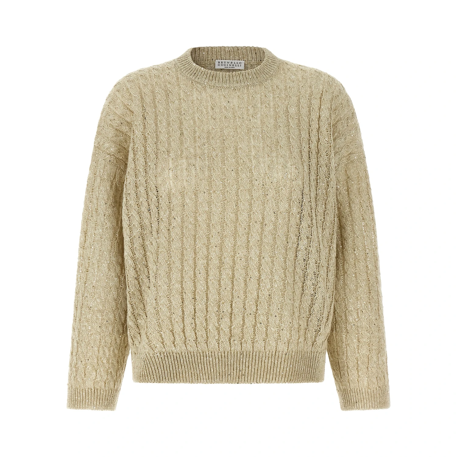 Beige Linen Cardigan