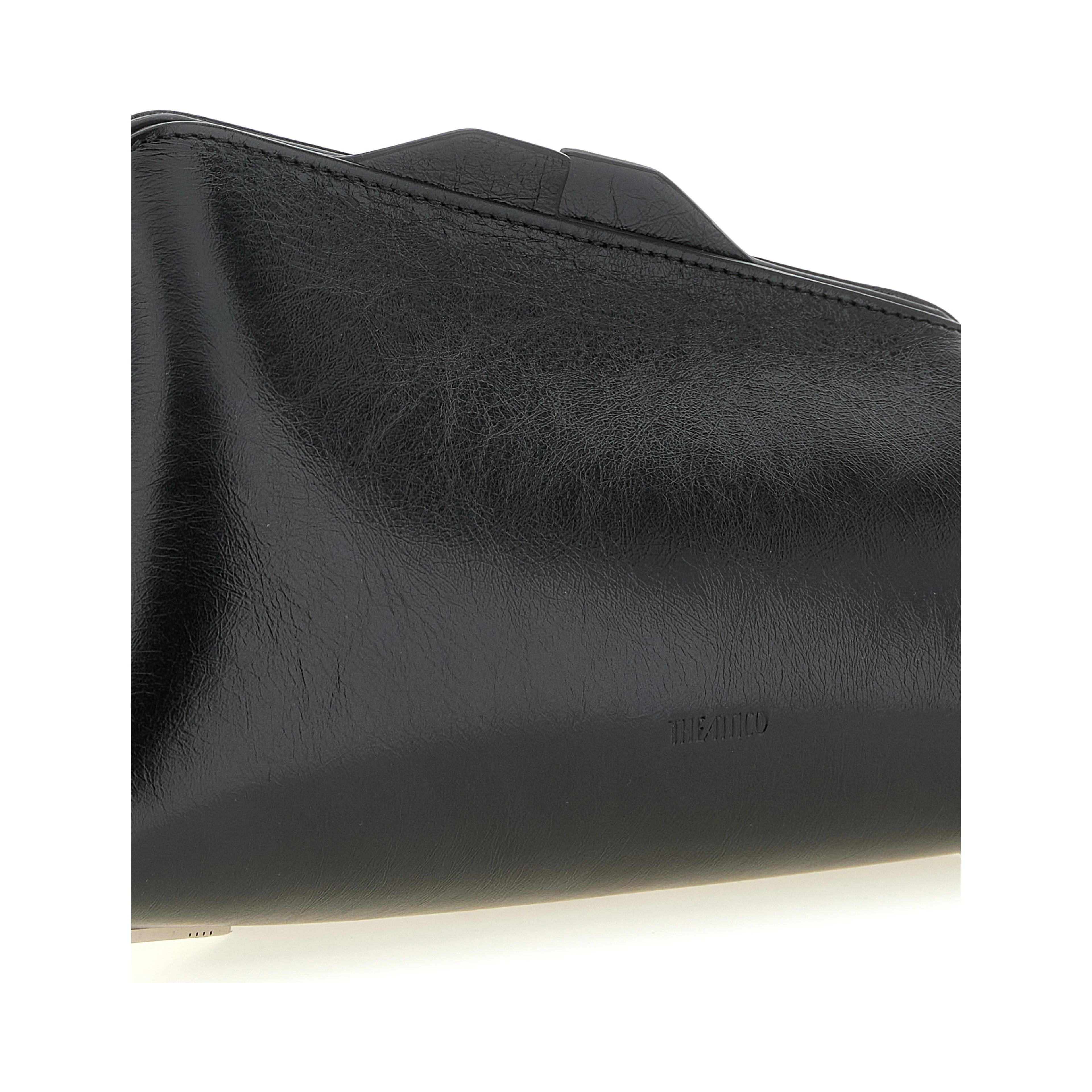 Black Calfskin Clutch Bag
