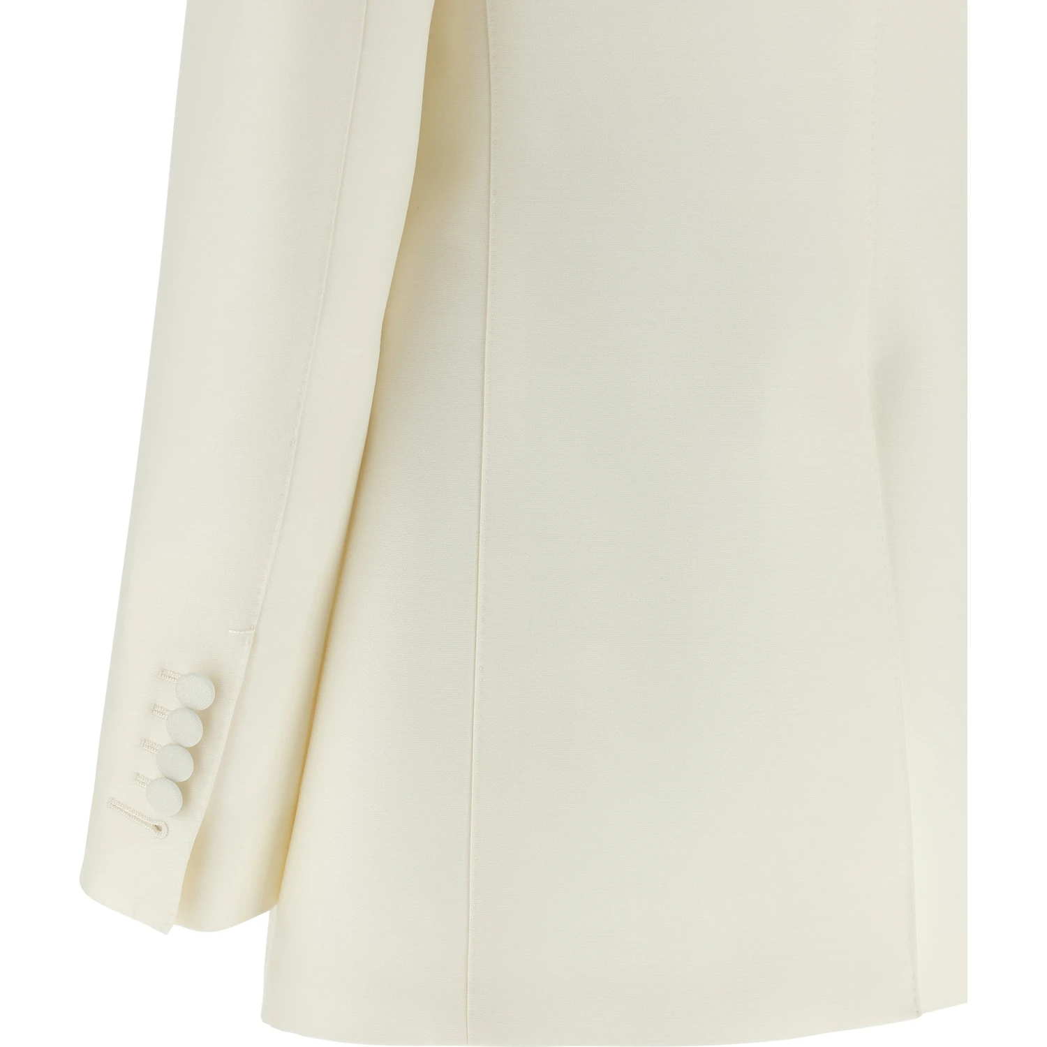 White Wool Blazer