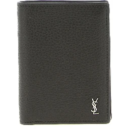 Brown Calfskin Leather Wallet