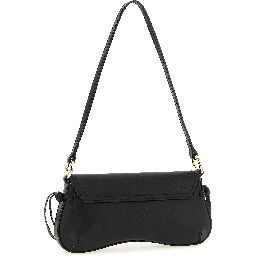 Black Leather Shoulder Bag