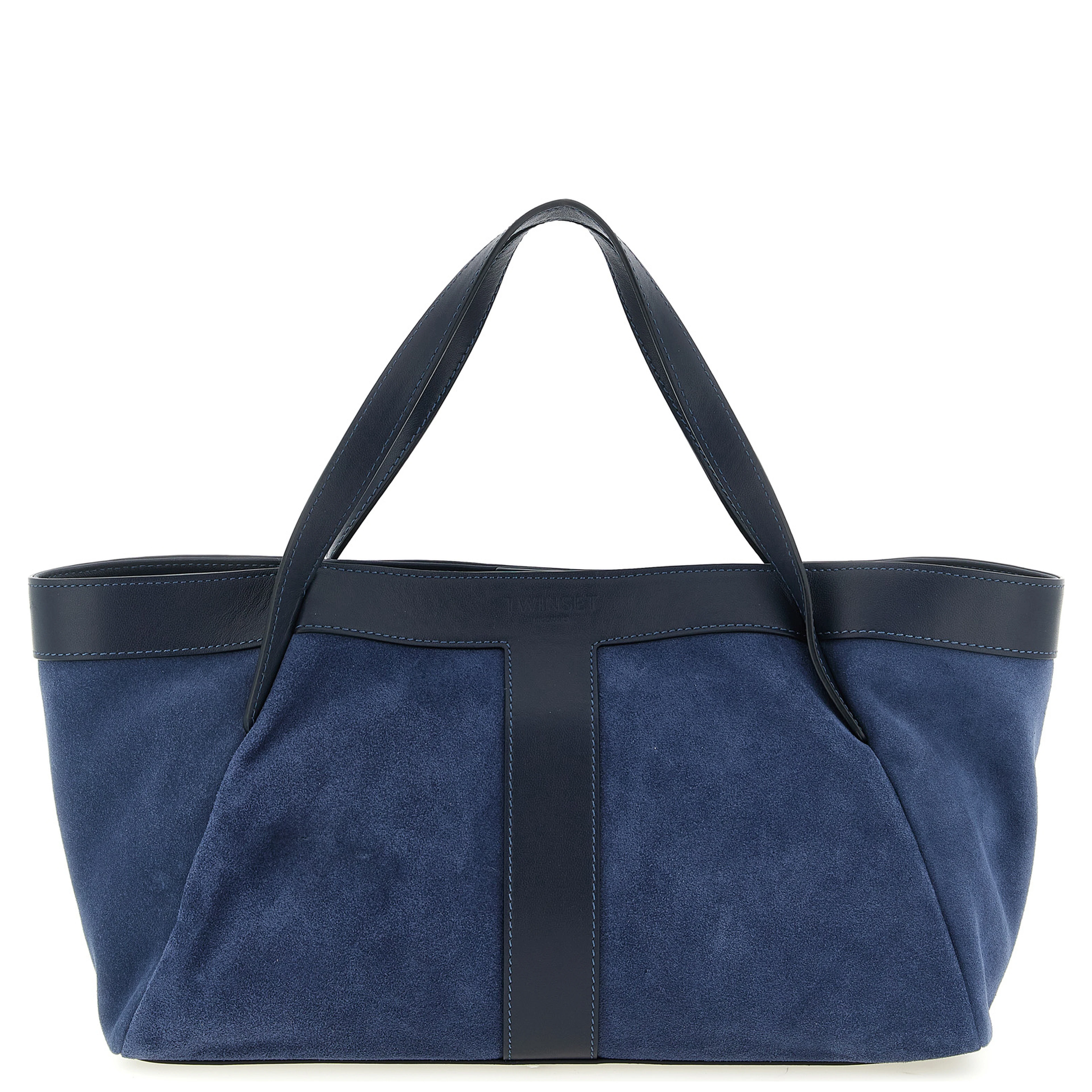 Blue Polyethylene Shoulder Bag