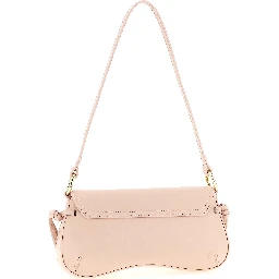 Multicolor Leather Shoulder Bag