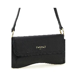 Black Leather Shoulder Bag