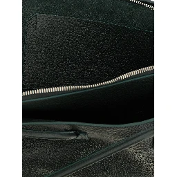 Bicolor Calfskin Shoulder Bag