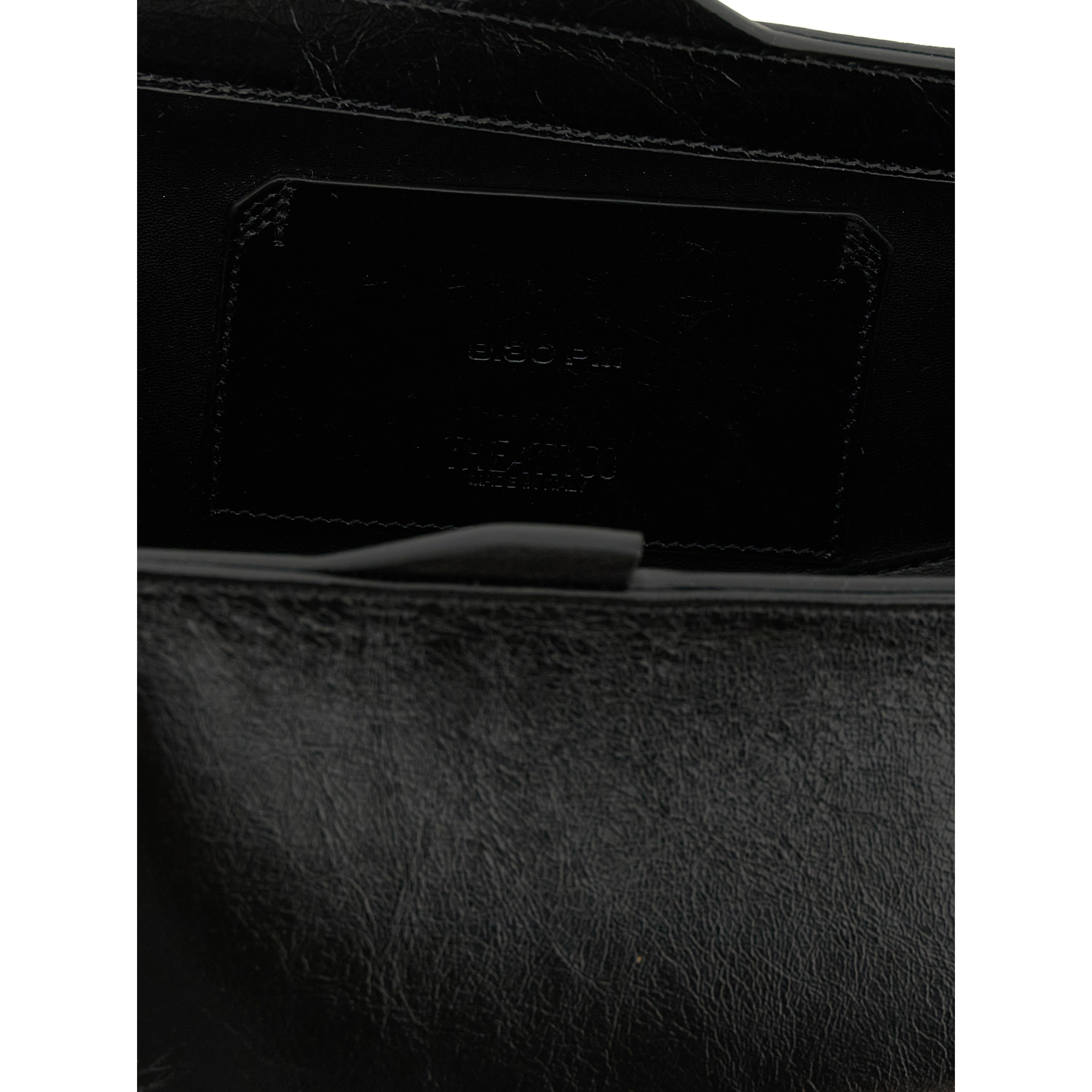 Black Calfskin Clutch Bag