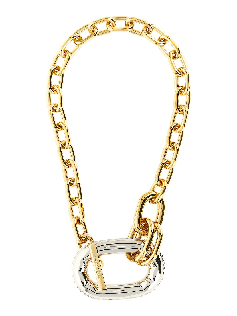Multicolor Brass Necklace