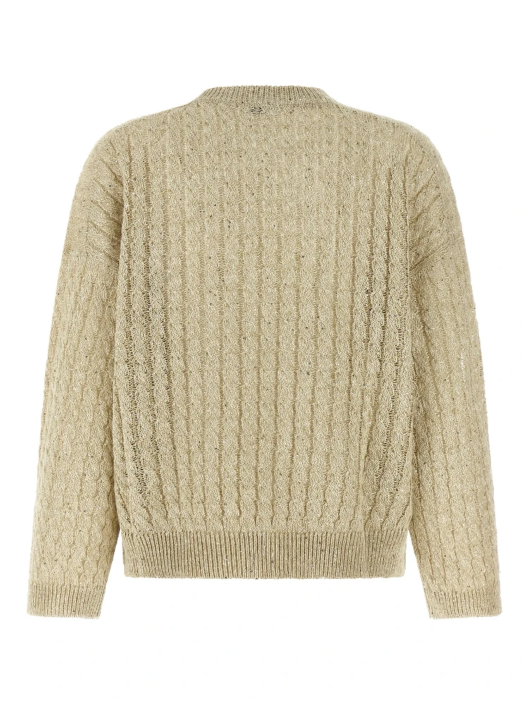 Beige Linen Cardigan alternative