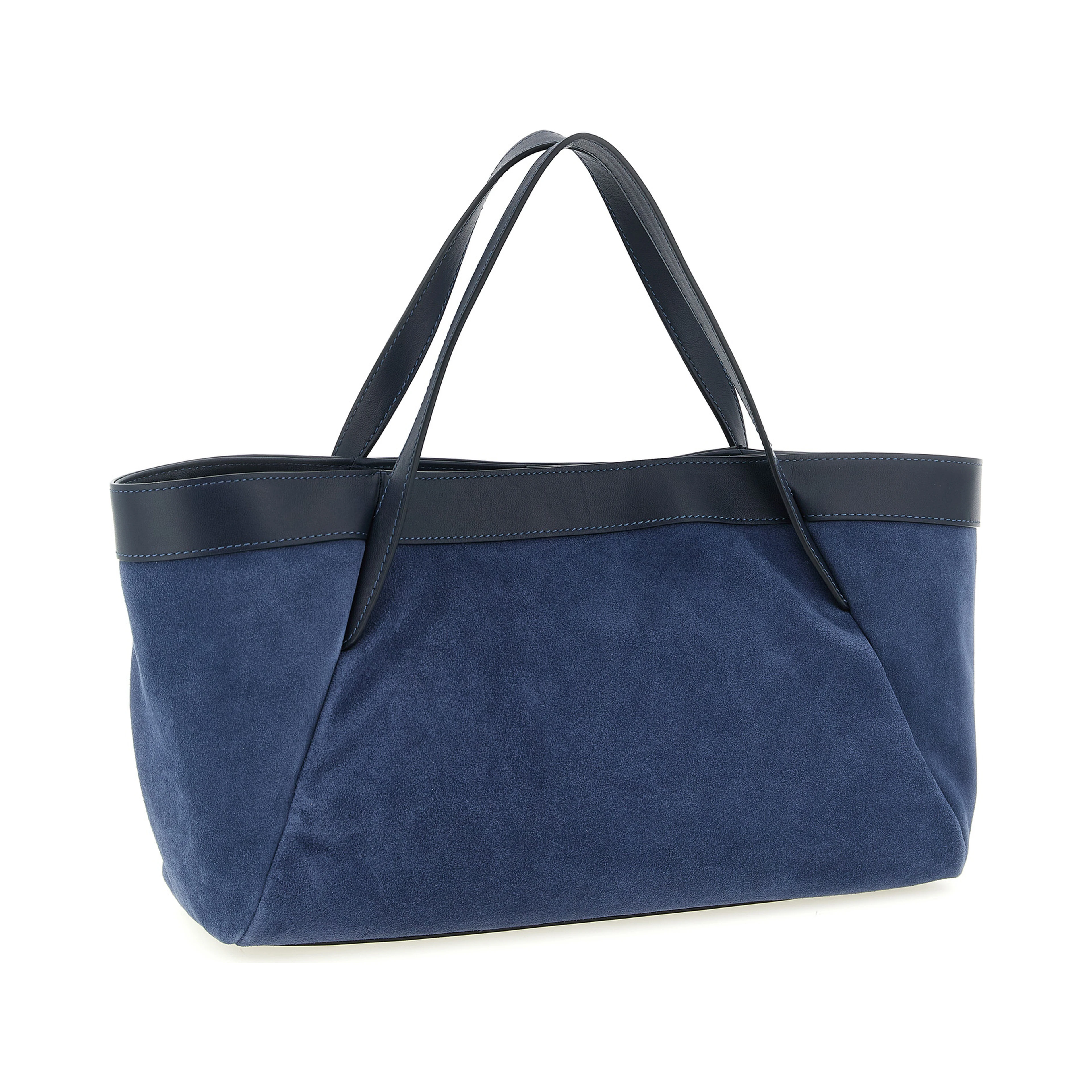 Blue Polyethylene Shoulder Bag