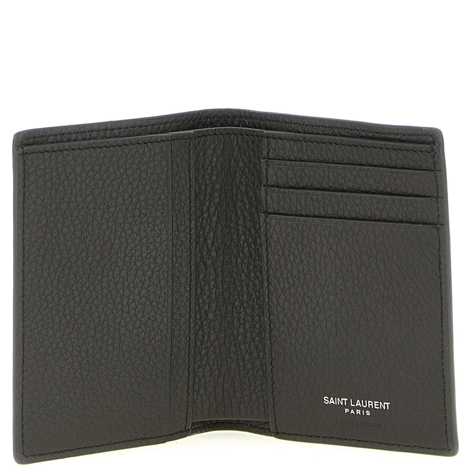 Brown Calfskin Leather Wallet
