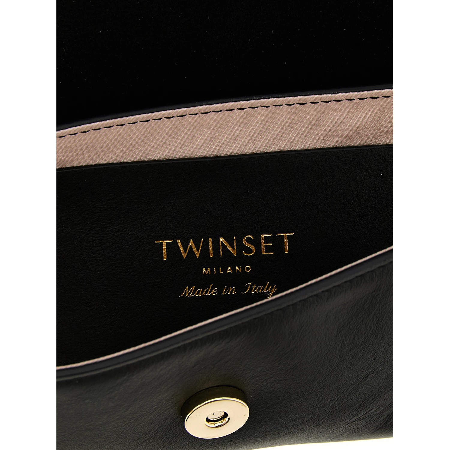 Black Leather Shoulder Bag