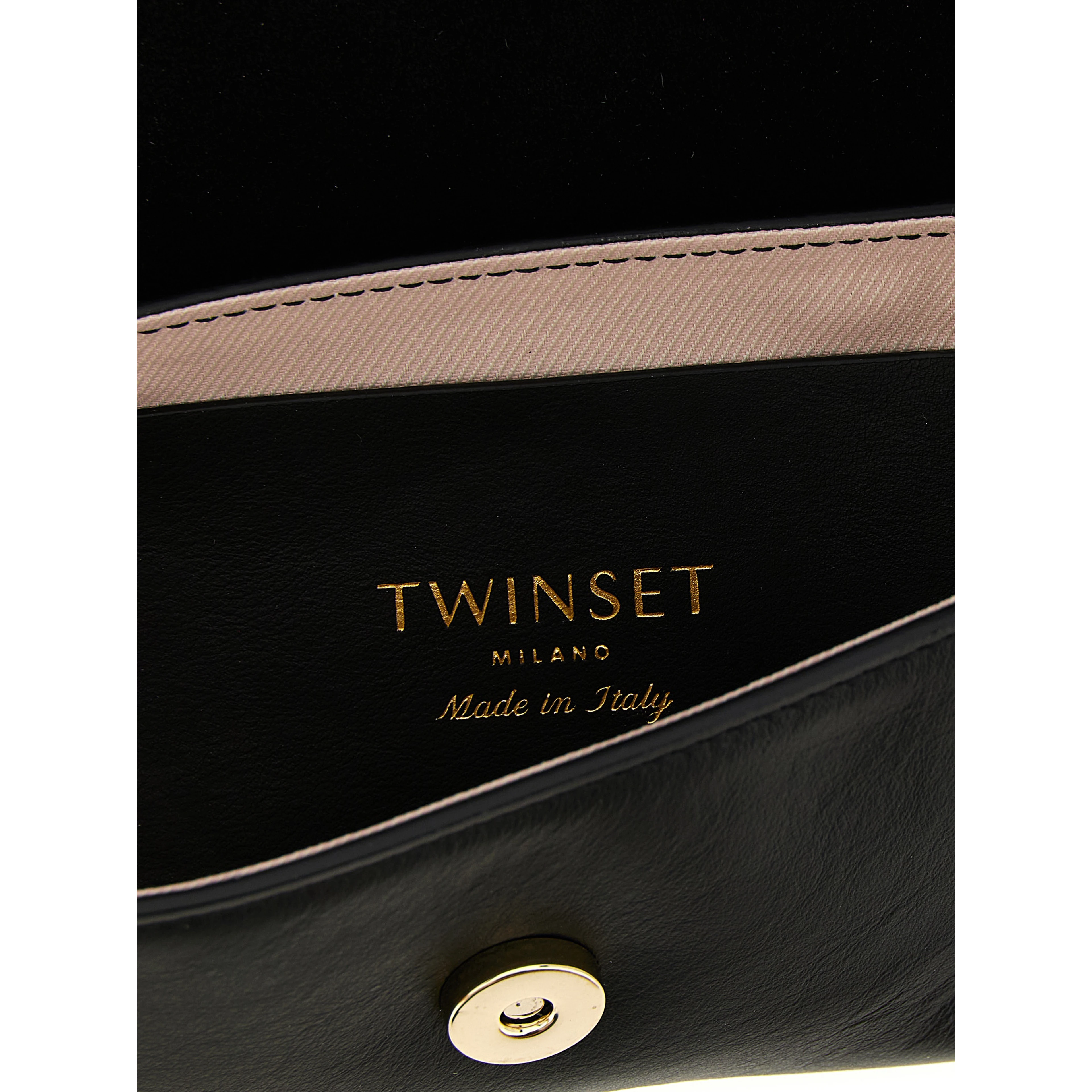 Black Leather Shoulder Bag