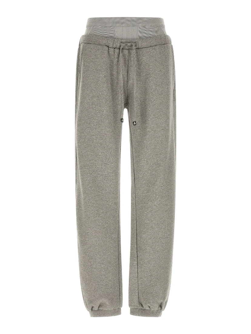 Gray Cotton Joggers (Workout Pants)