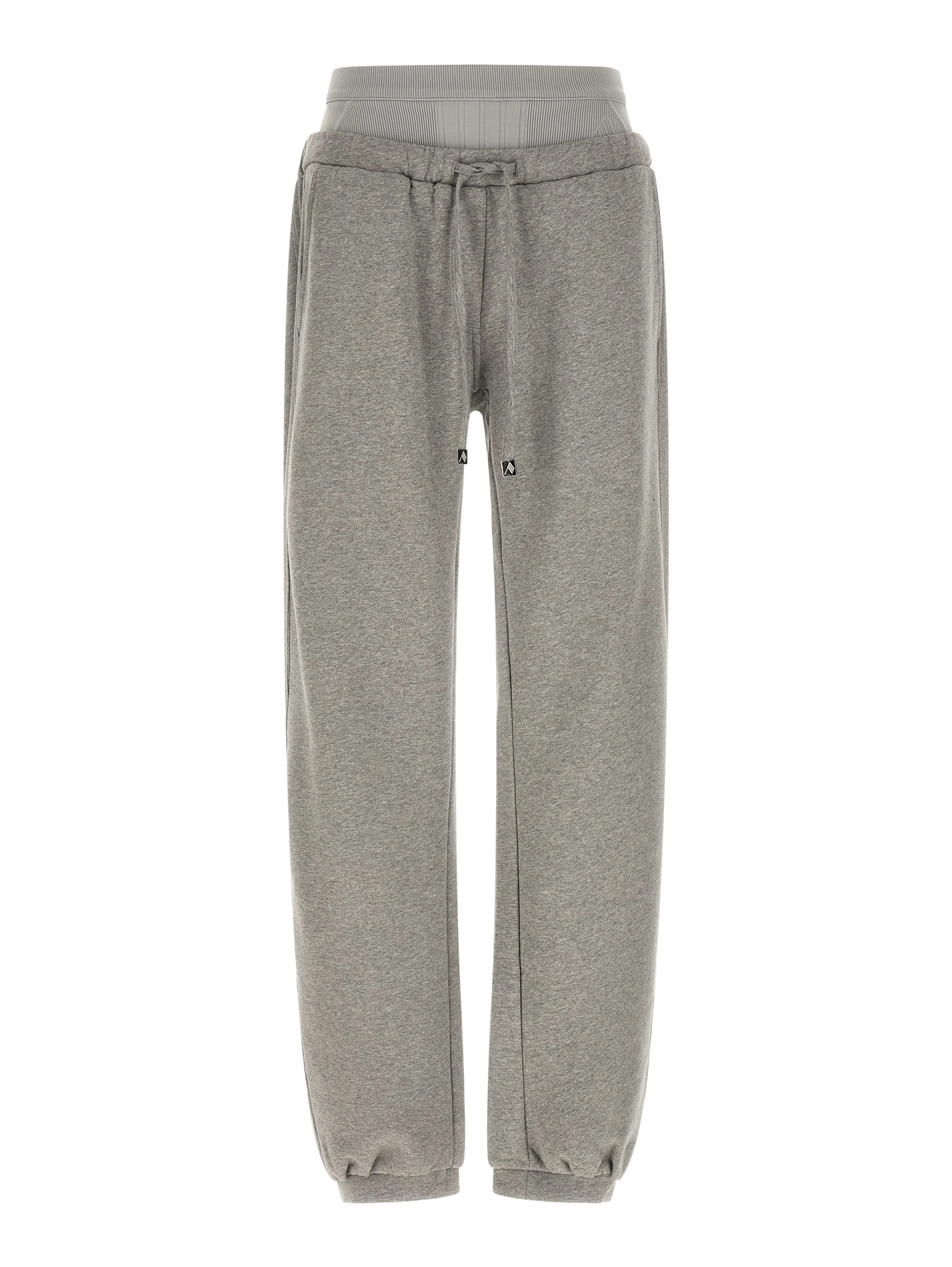 Gray Cotton Joggers (Workout Pants)