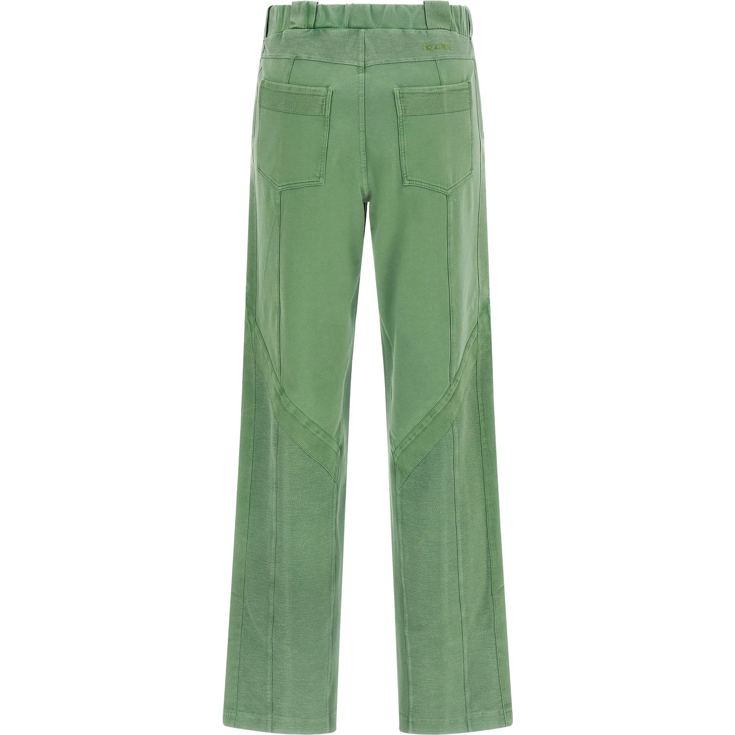 Bicolor Cotton Casual Pants