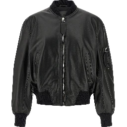 Black Lamb Leather Leather Jacket