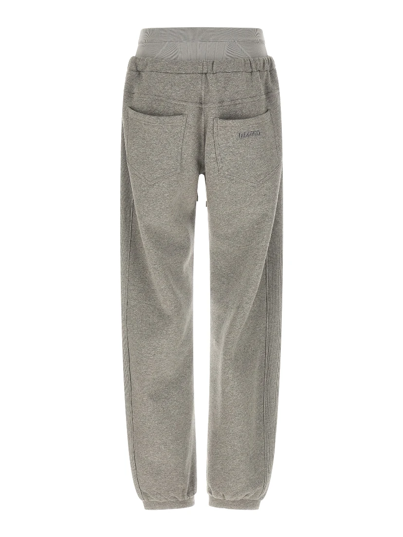Gray Cotton Joggers (Workout Pants)