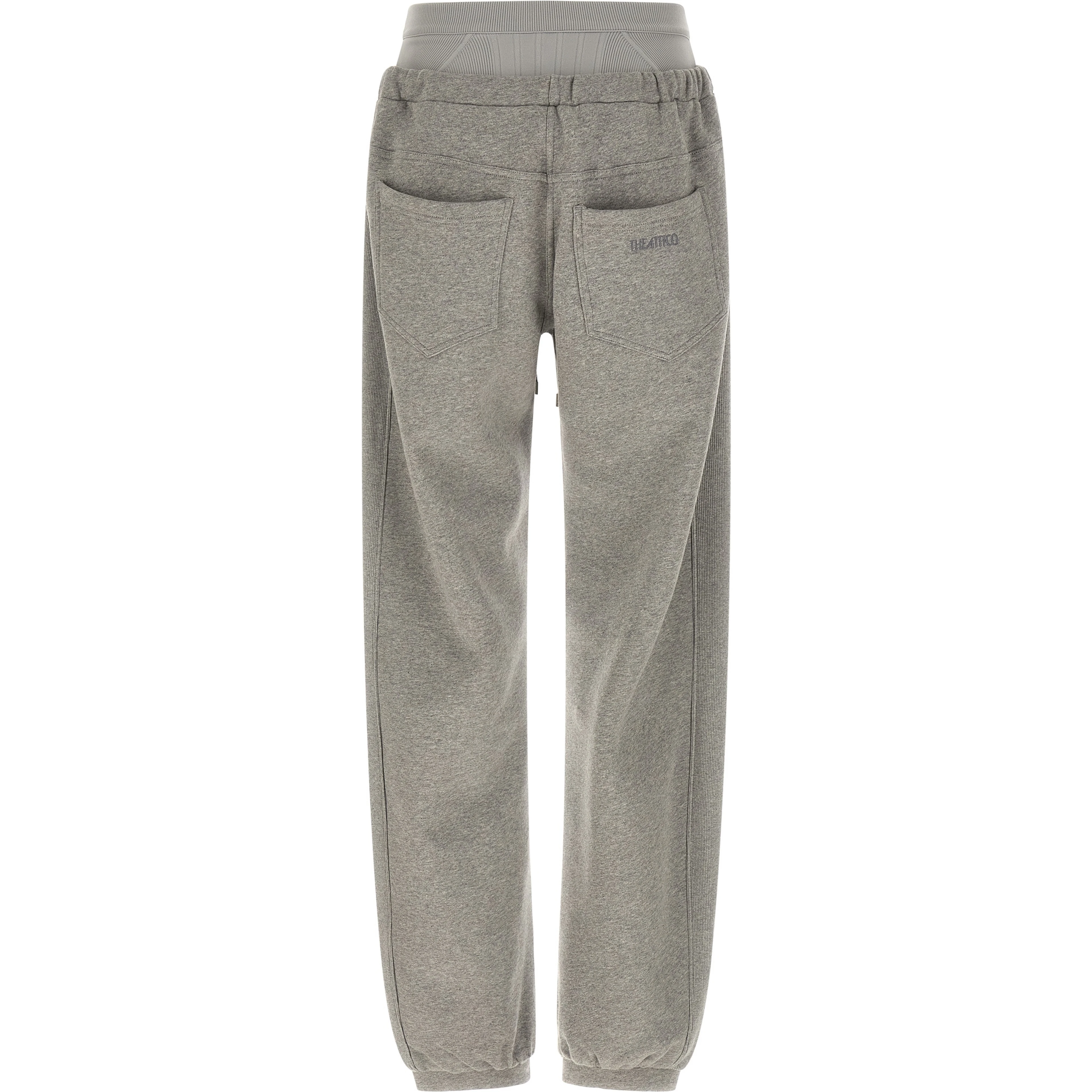 Gray Cotton Joggers (Workout Pants)
